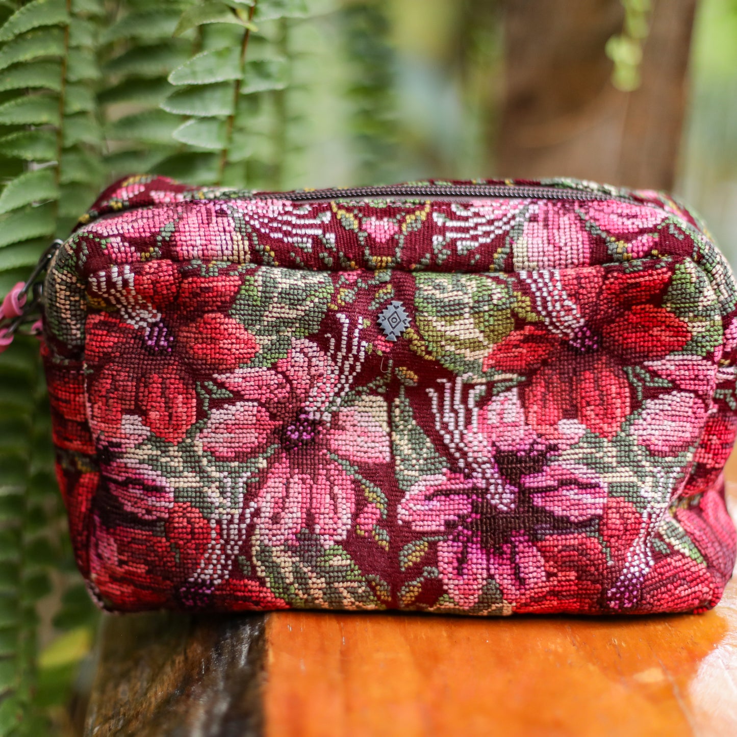 WANDER CROSSBODY BAG - LARGE - OOAK HUIPIL - JAZZY - NO. 200483