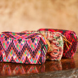 WANDER CROSSBODY BAG - LARGE - OOAK HUIPIL - CAFE - NO. 200457