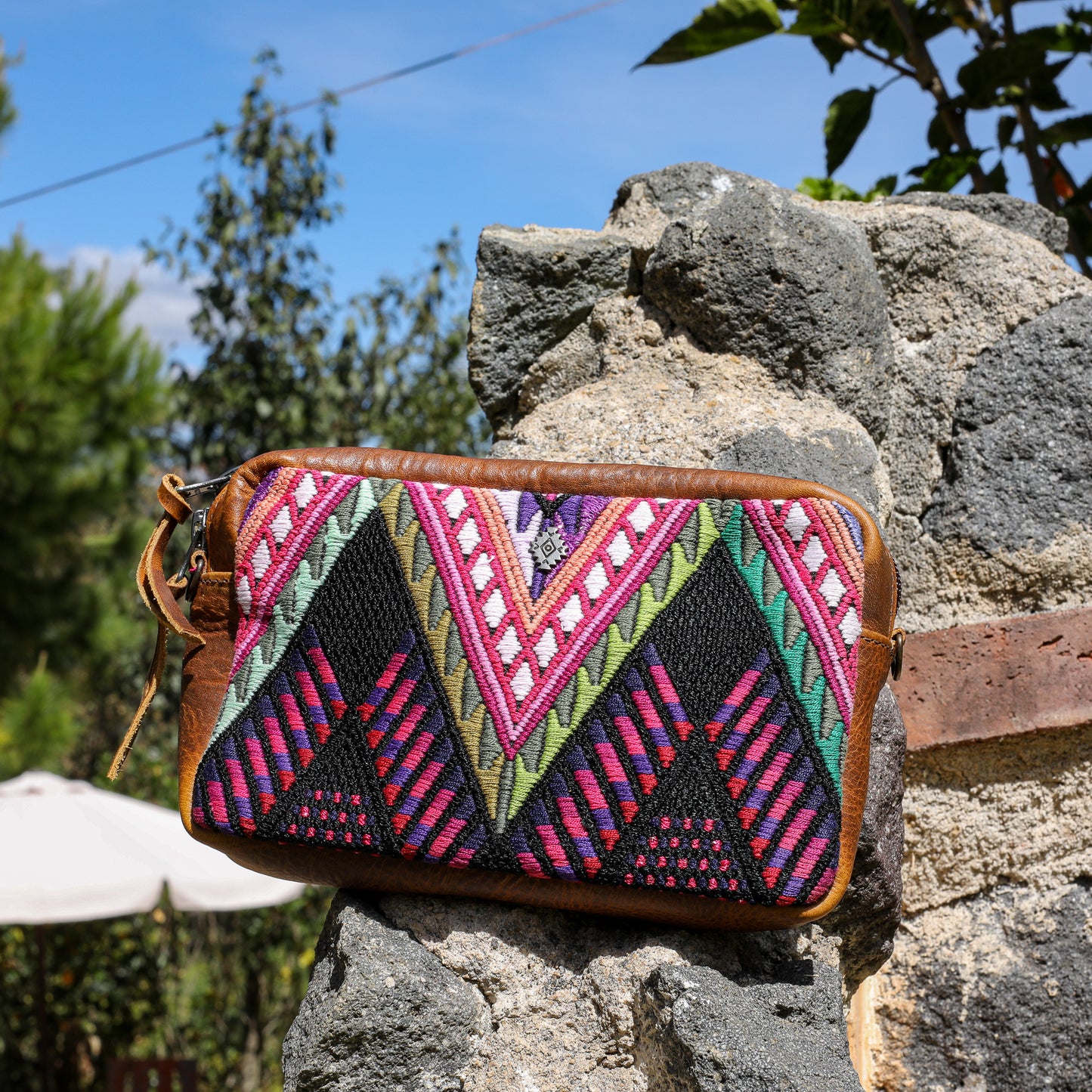 WANDER CROSSBODY SET - OOAK HUIPIL - WRANGLER - NO. 19609