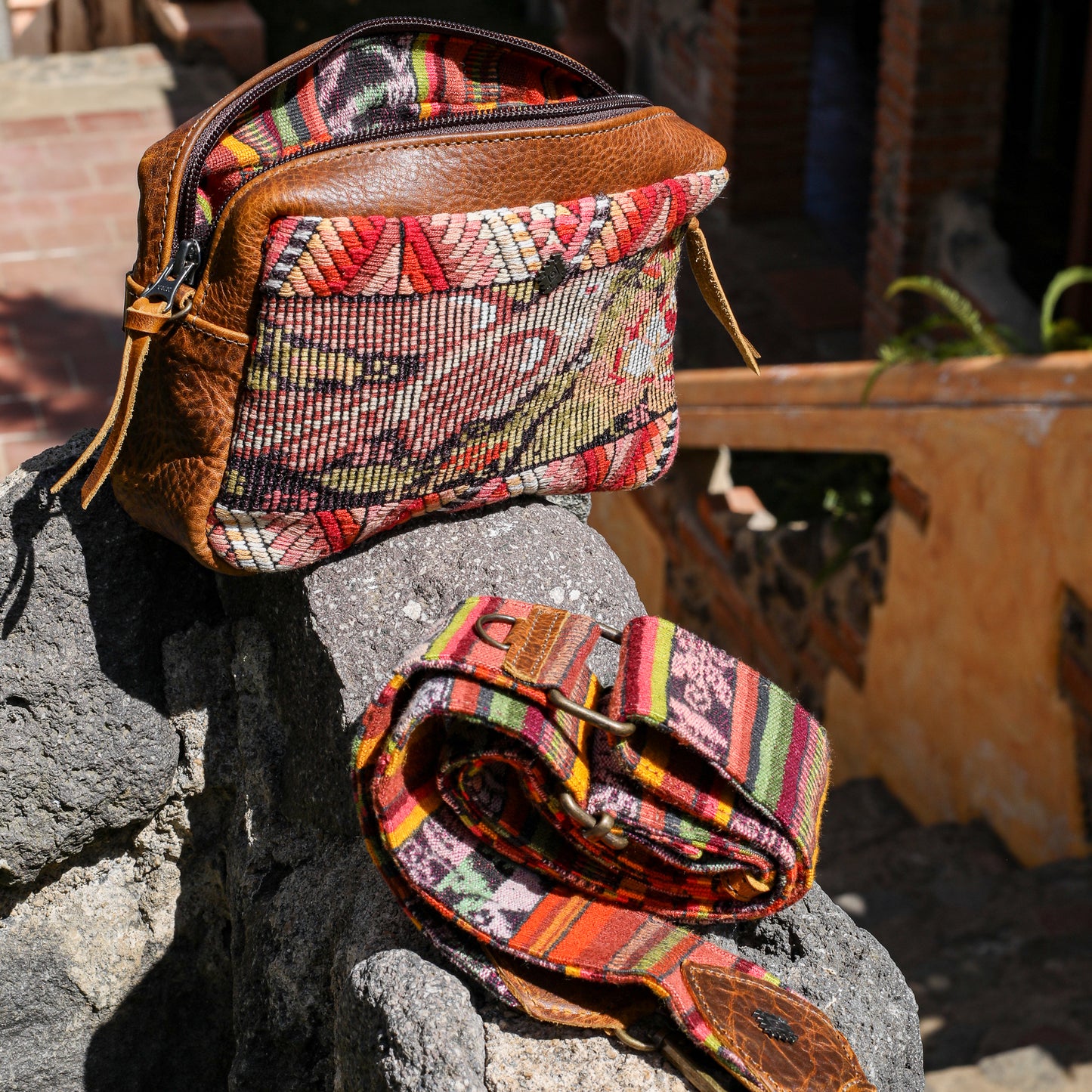 WANDER CROSSBODY SET - OOAK HUIPIL - WRANGLER - NO. 19612