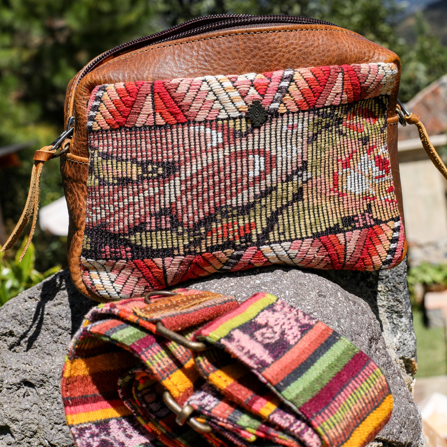 WANDER CROSSBODY SET - OOAK HUIPIL - WRANGLER - NO. 19612