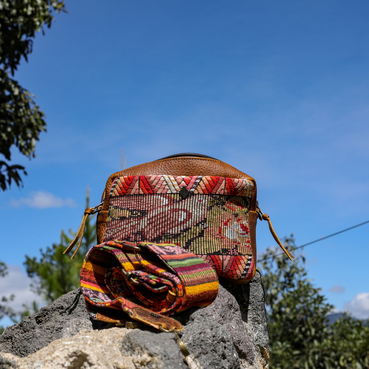 WANDER CROSSBODY SET - OOAK HUIPIL - WRANGLER - NO. 19612