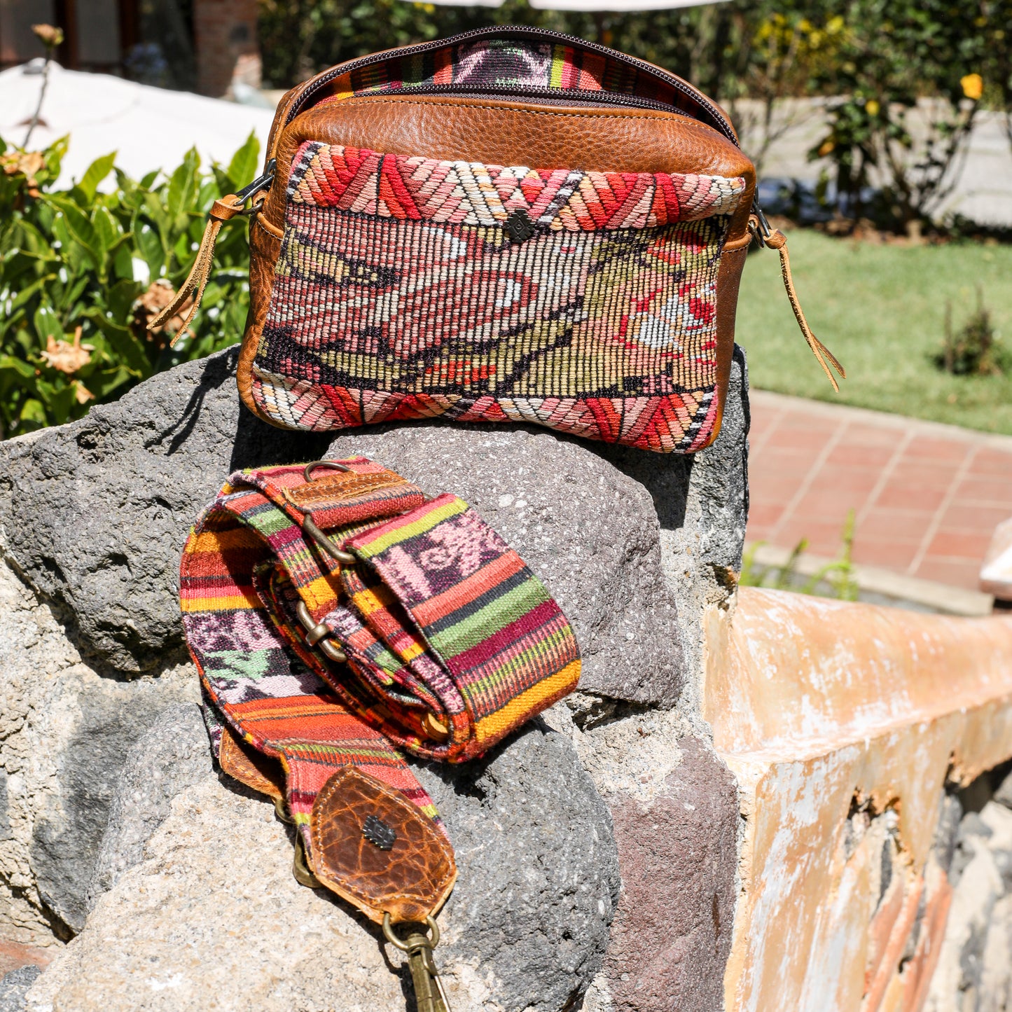 WANDER CROSSBODY SET - OOAK HUIPIL - WRANGLER - NO. 19612