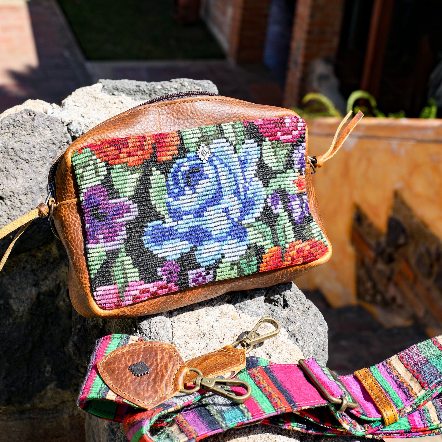WANDER CROSSBODY SET - OOAK HUIPIL - WRANGLER - NO. 19610