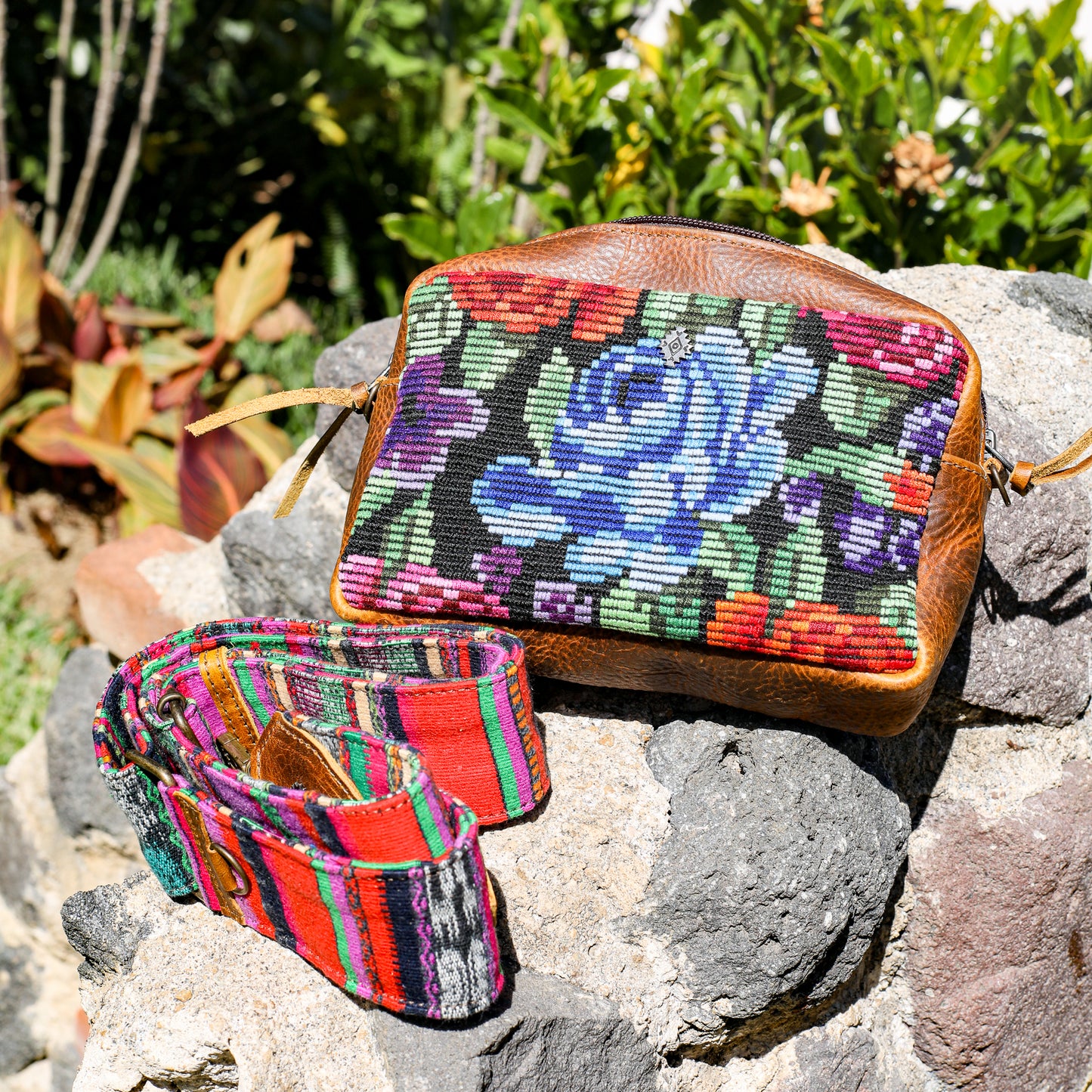 WANDER CROSSBODY SET - OOAK HUIPIL - WRANGLER - NO. 19610