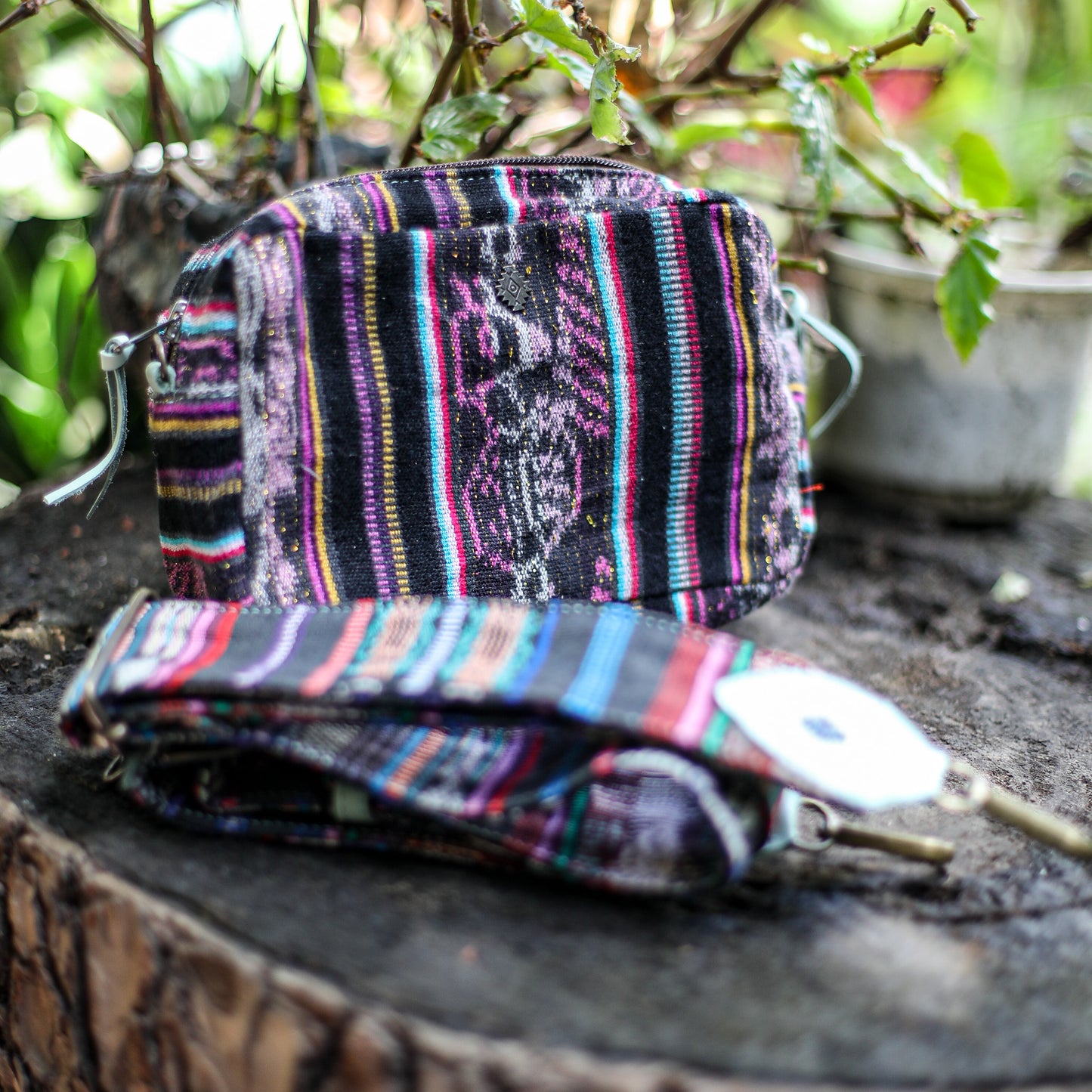 WANDER CROSSBODY BAG + STRAP SET - CORTE - LUCITE - NO. 18536