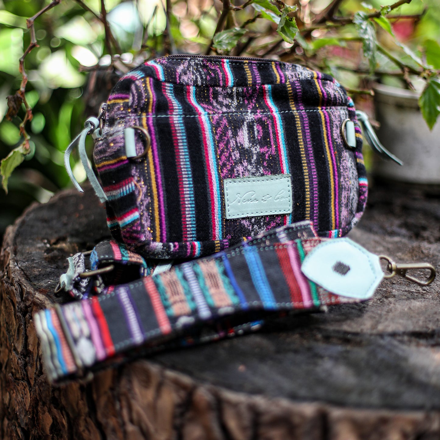 WANDER CROSSBODY BAG + STRAP SET - CORTE - LUCITE - NO. 18536