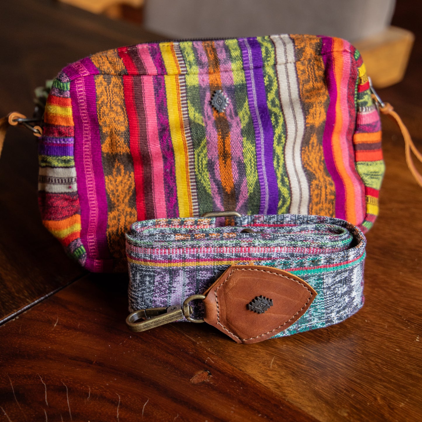 WANDER CROSSBODY BAG + STRAP SET - CORTE - CAFE - NO. 17933