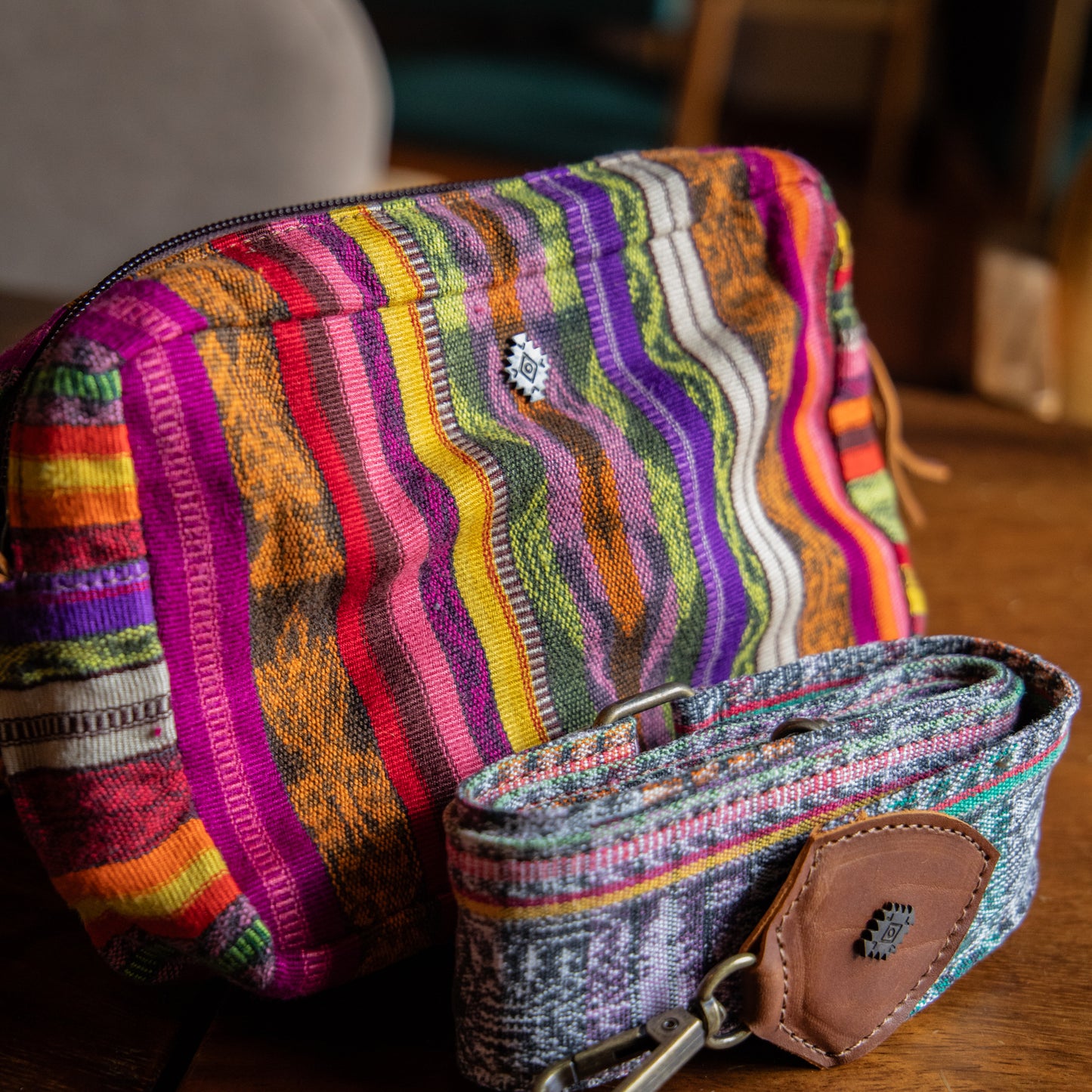 WANDER CROSSBODY BAG + STRAP SET - CORTE - CAFE - NO. 17933