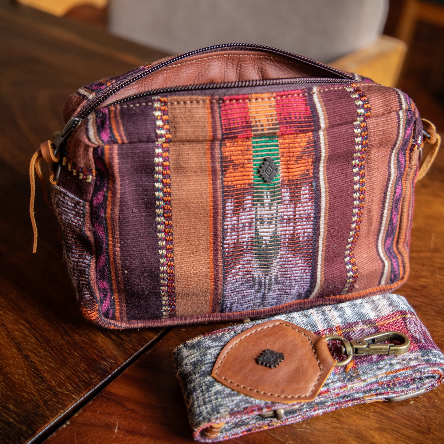 WANDER CROSSBODY BAG + STRAP SET - CORTE - CAFE - NO. 17932