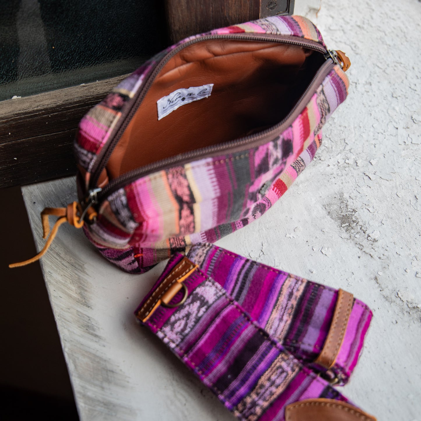 WANDER CROSSBODY BAG + STRAP SET - CORTE - CAFE - NO. 17938