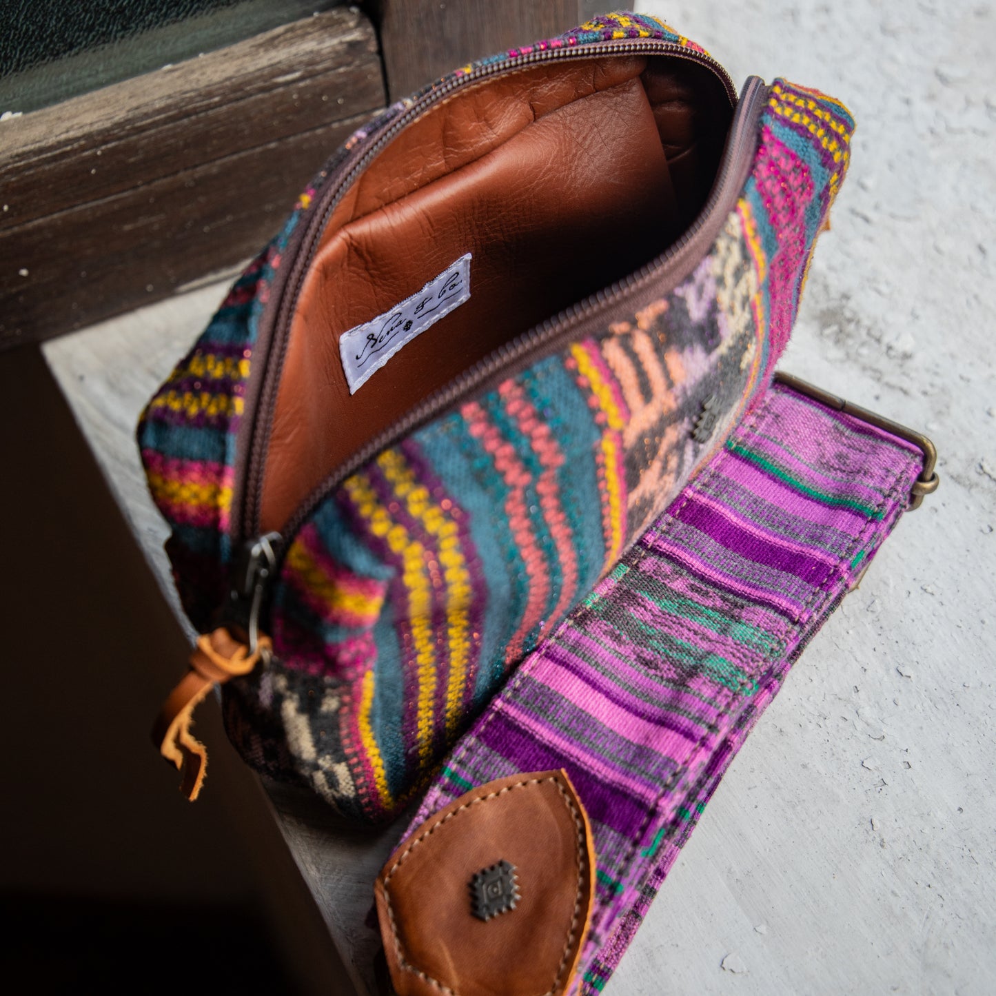 WANDER CROSSBODY BAG + STRAP SET - CORTE - CAFE - NO. 17937