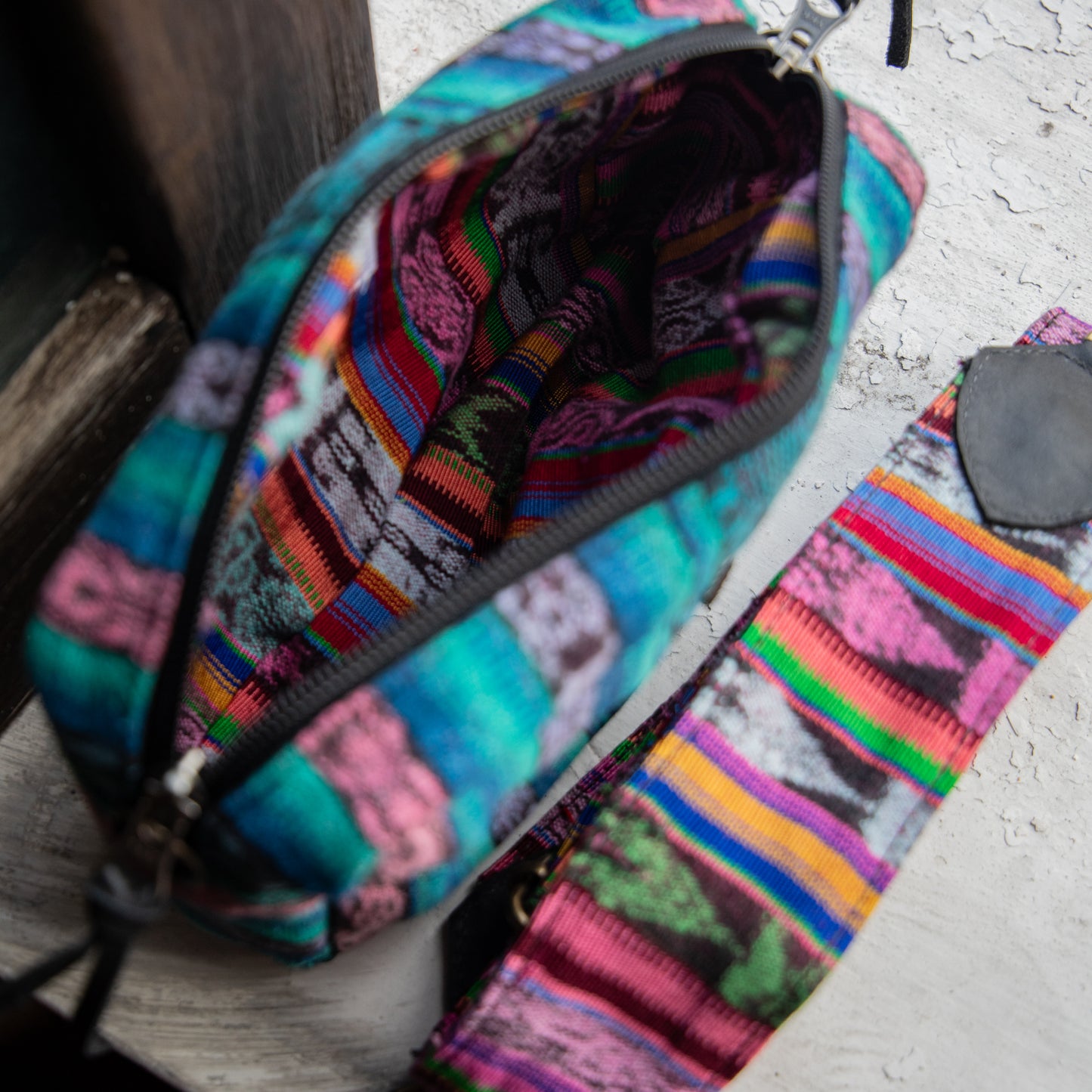 WANDER CROSSBODY BAG + STRAP SET - CORTE - BLACK - NO. 17928