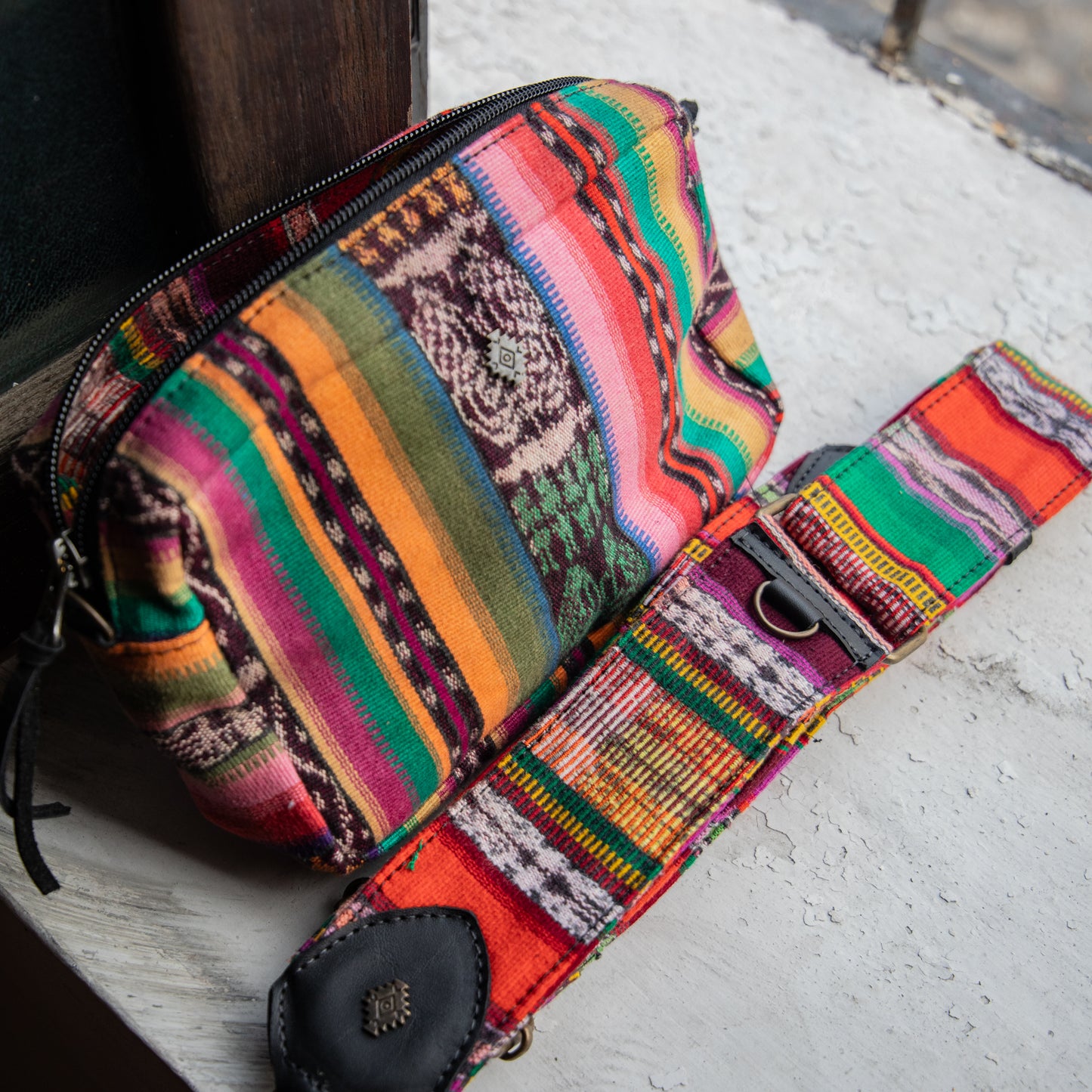 WANDER CROSSBODY BAG + STRAP SET - CORTE - BLACK - NO. 17922