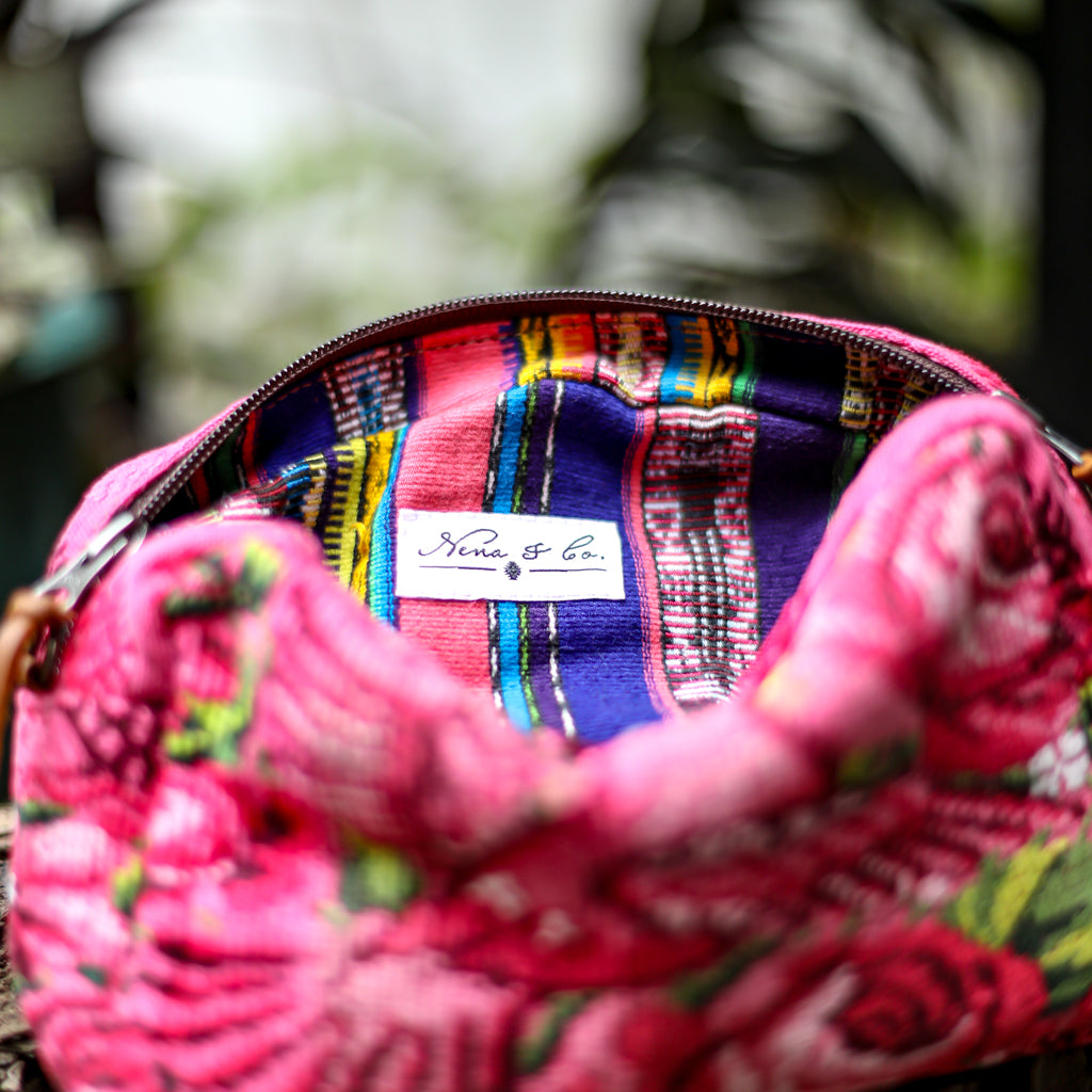 WANDER BAG - OOAK HUIPIL - CAFE - NO. 18522
