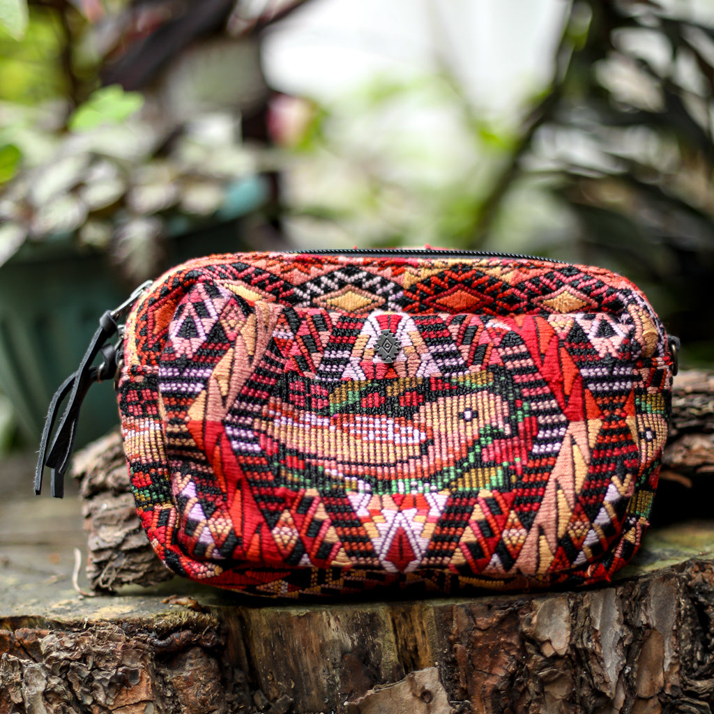 WANDER BAG - OOAK HUIPIL - BLACK - NO. 18531