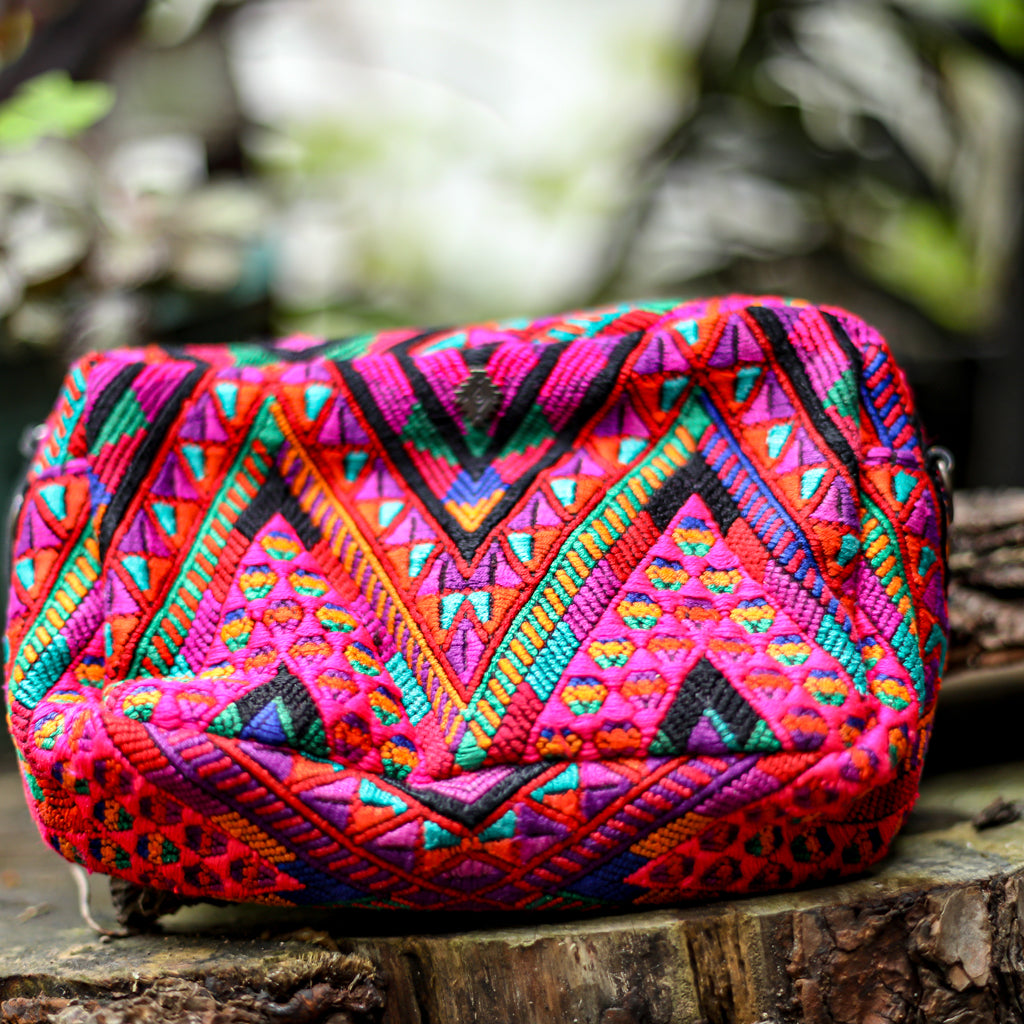 WANDER BAG - OOAK HUIPIL - BLACK - NO. 18529