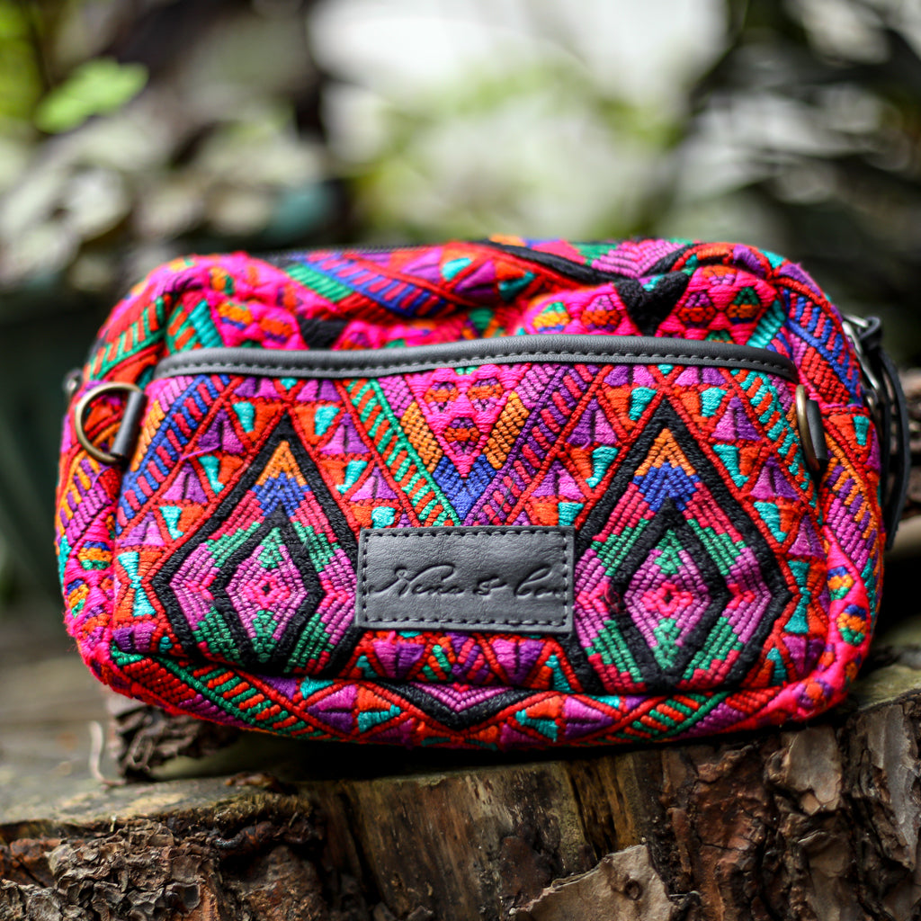 WANDER BAG - OOAK HUIPIL - BLACK - NO. 18529