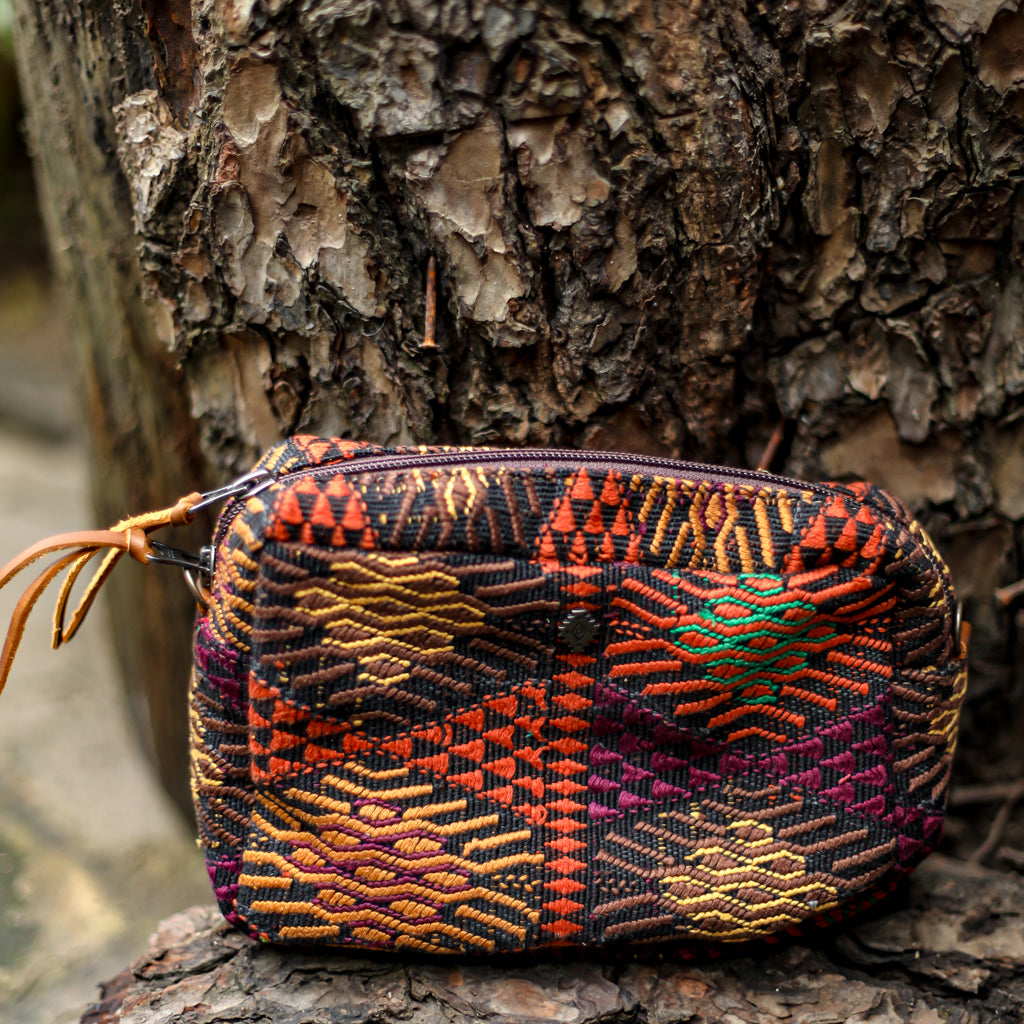 WANDER BAG - OOAK HUIPIL - CAFE - NO. 18514