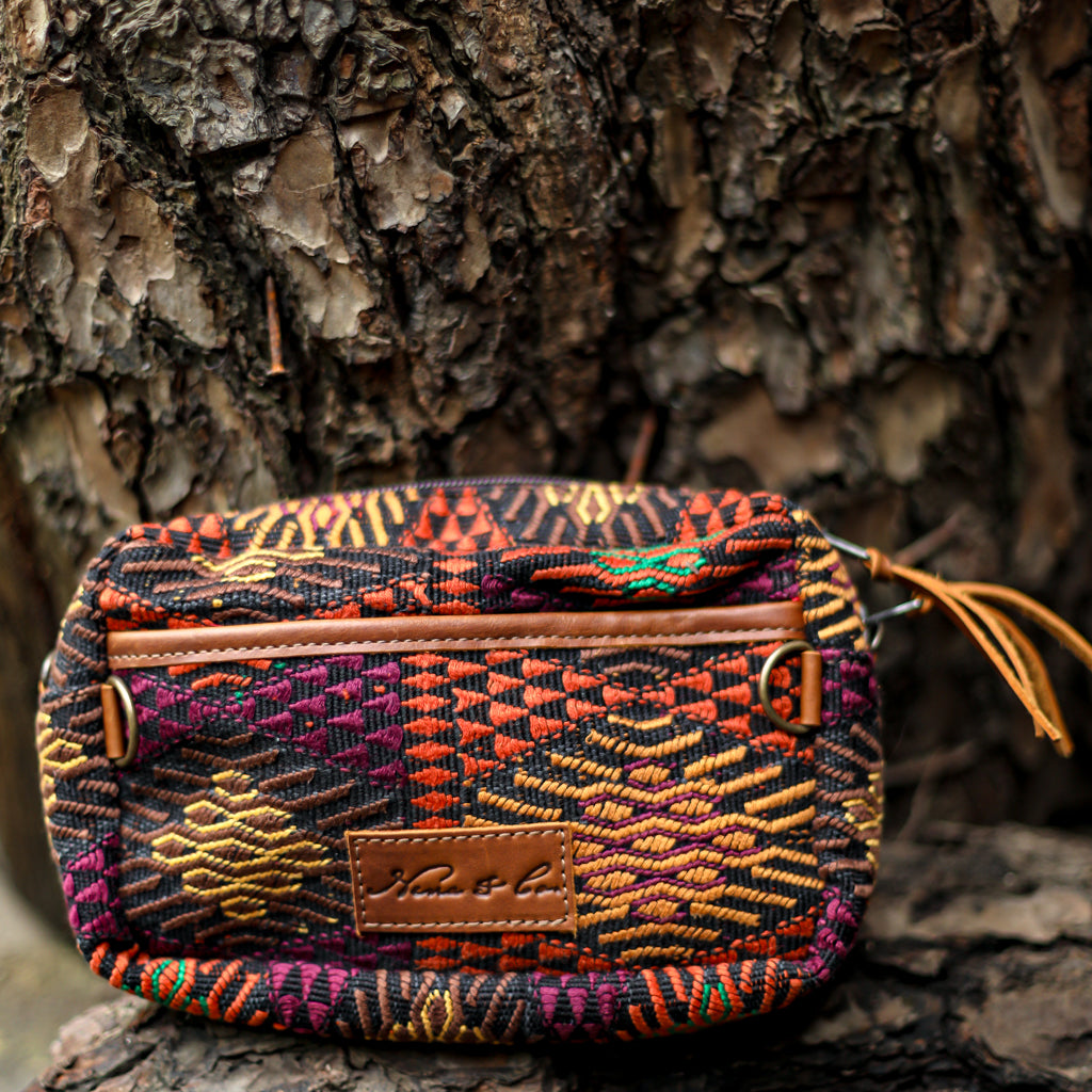 WANDER BAG - OOAK HUIPIL - CAFE - NO. 18514