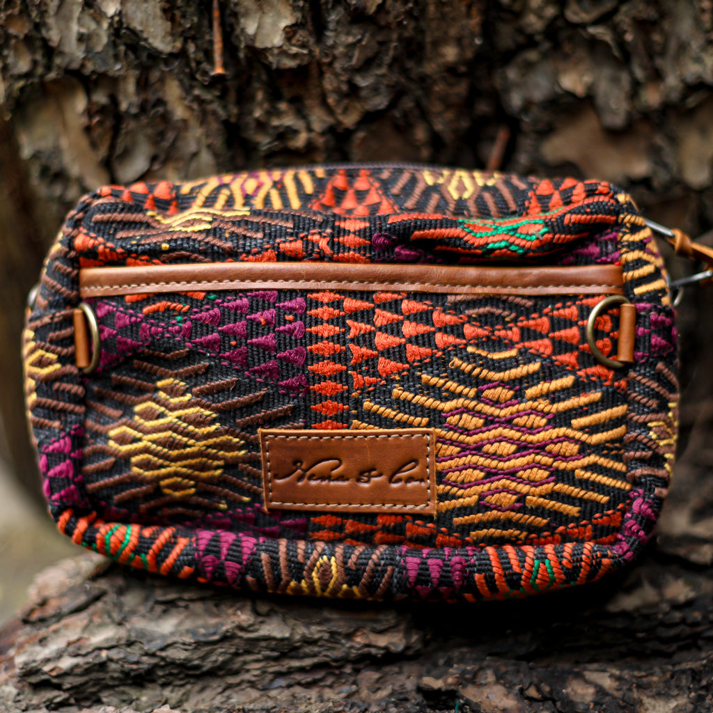 WANDER BAG - OOAK HUIPIL - CAFE - NO. 18514