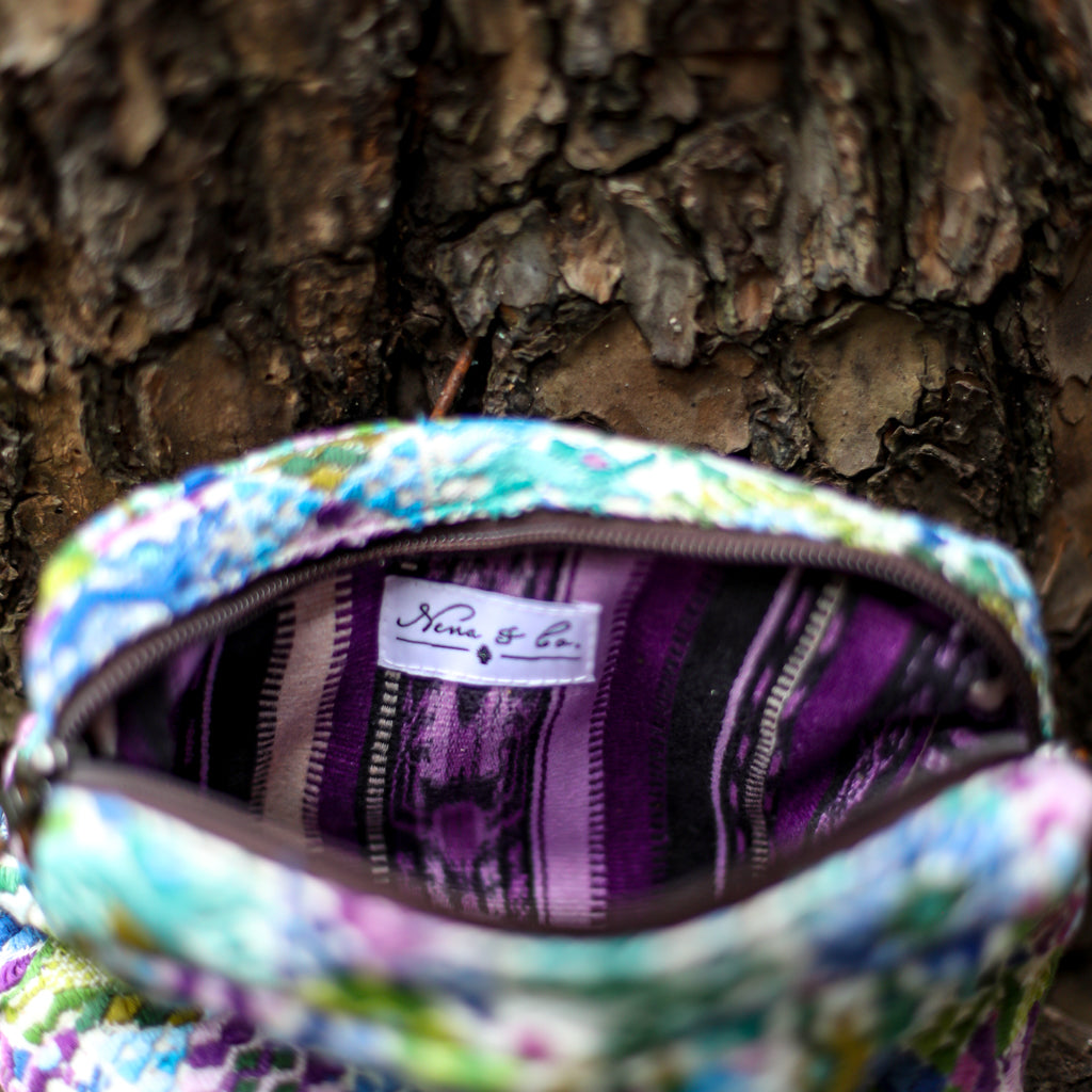 WANDER BAG - OOAK HUIPIL - CAFE - NO. 18516