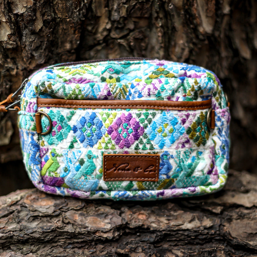 WANDER BAG - OOAK HUIPIL - CAFE - NO. 18516