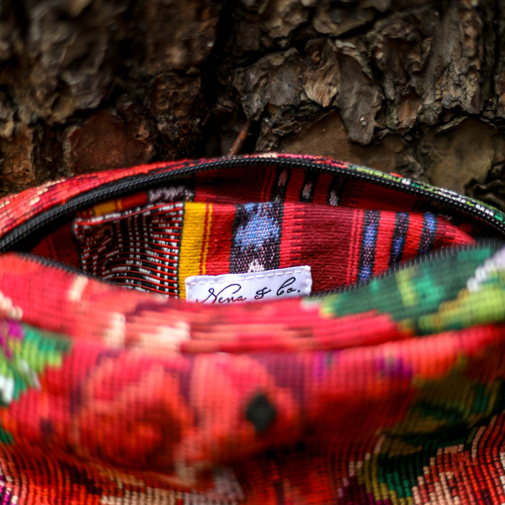 WANDER BAG - OOAK HUIPIL - BLACK - NO. 18528