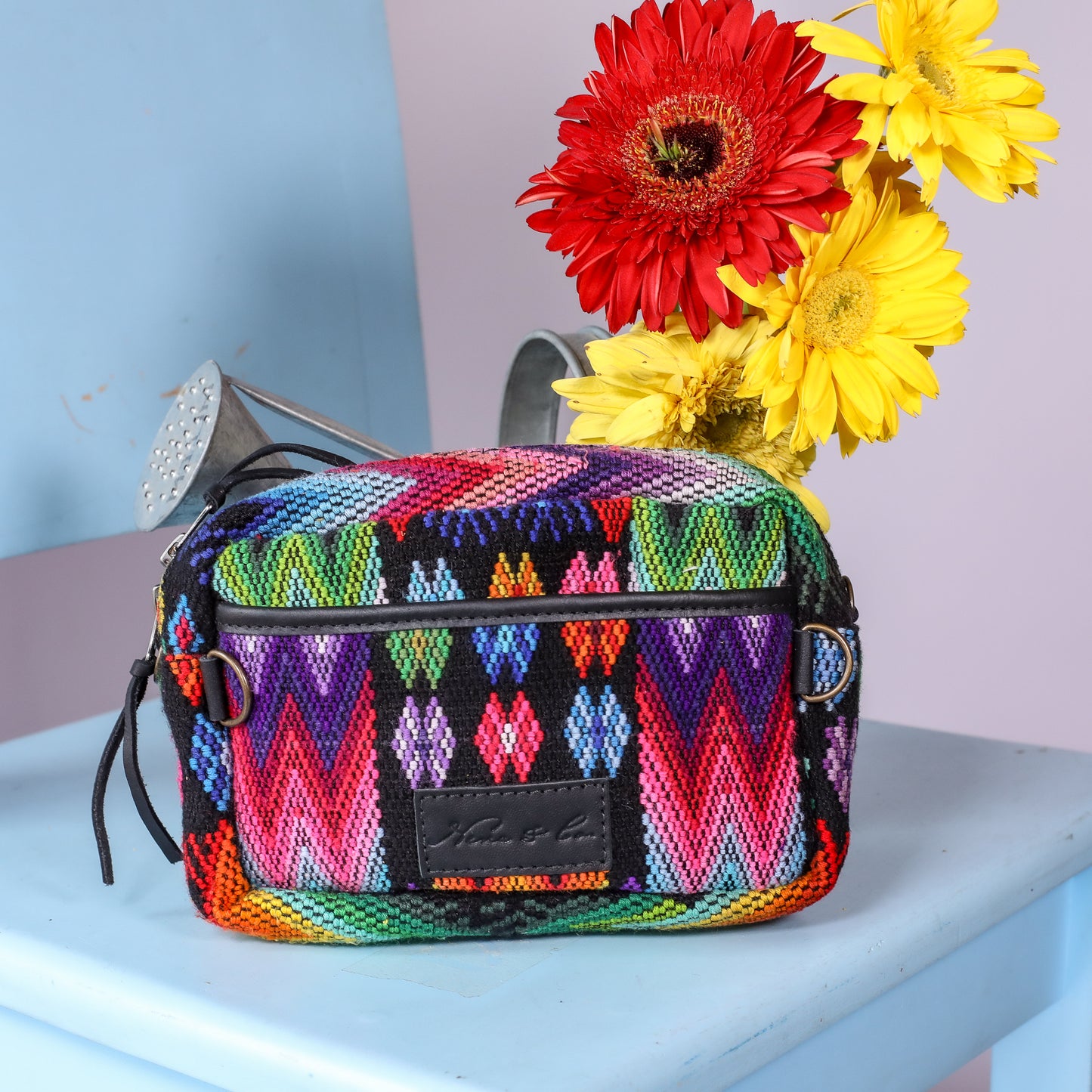 WANDER BAG - OOAK HUIPIL - BLACK - NO. 200597