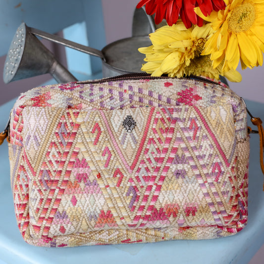 WANDER BAG - OOAK HUIPIL - CAFE - NO. 200588