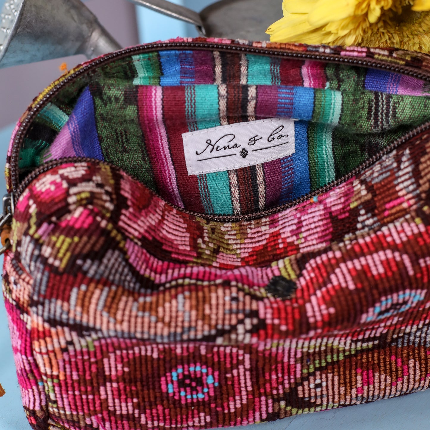 WANDER BAG - OOAK HUIPIL - CAFE - NO. 200586