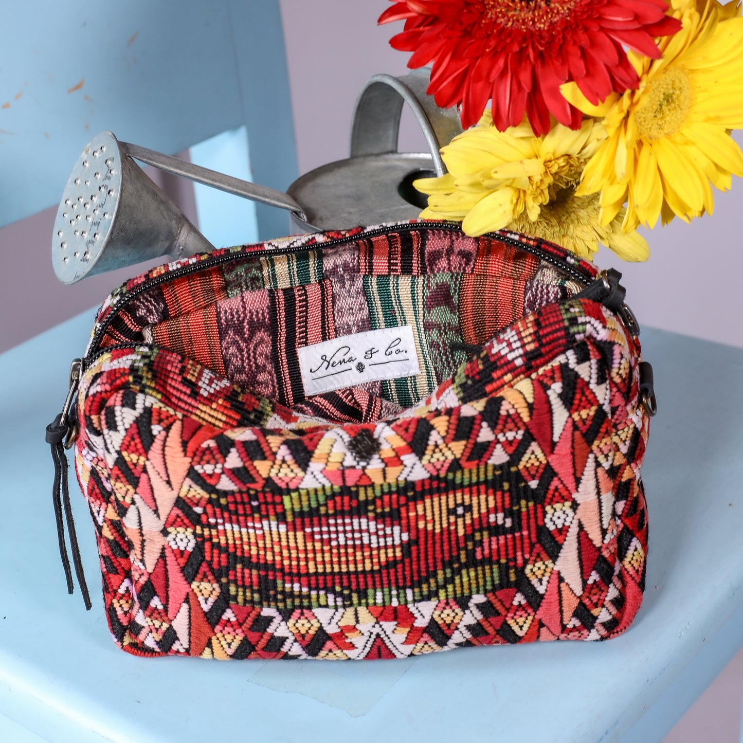 WANDER BAG - OOAK HUIPIL - BLACK - NO. 200595