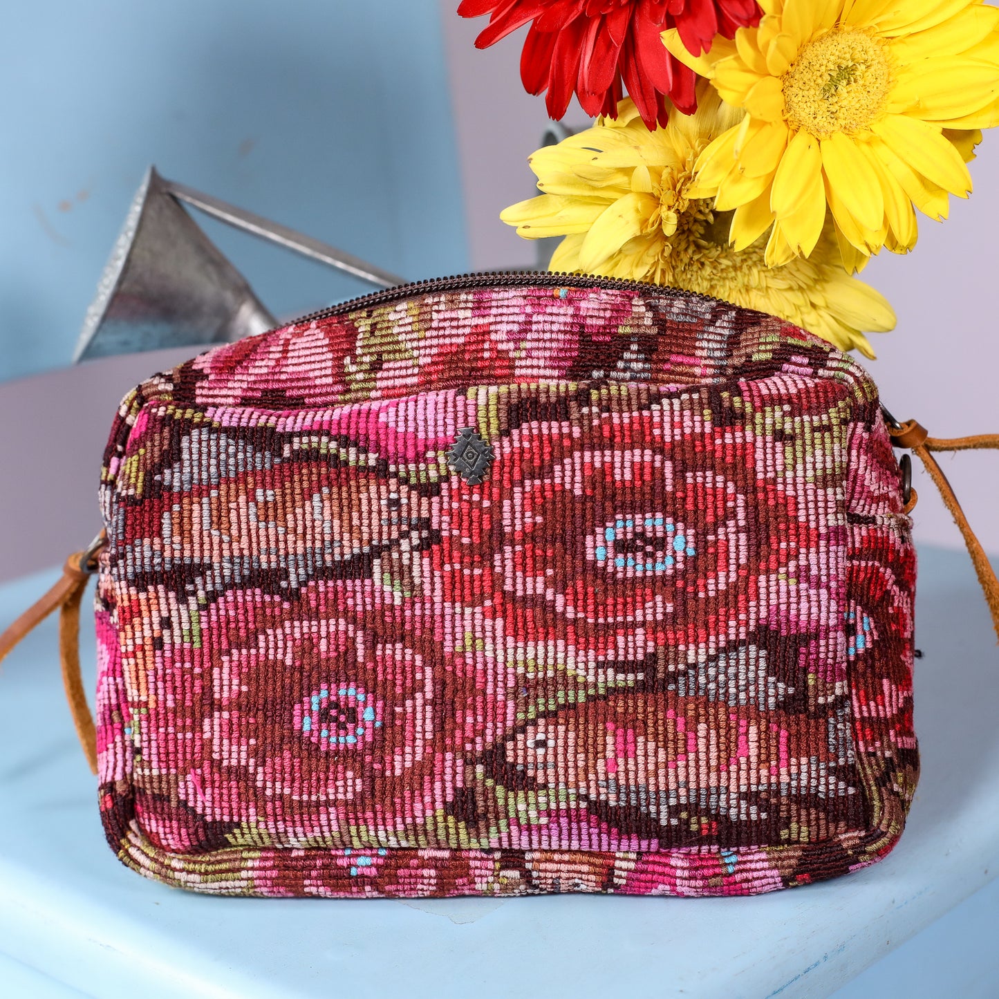 WANDER BAG - OOAK HUIPIL - CAFE - NO. 200586