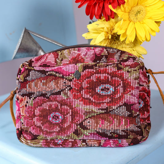 WANDER BAG - OOAK HUIPIL - CAFE - NO. 200586