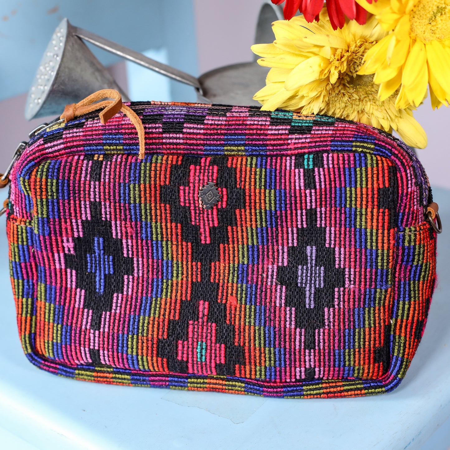 WANDER BAG - OOAK HUIPIL - CAFE - NO. 200587