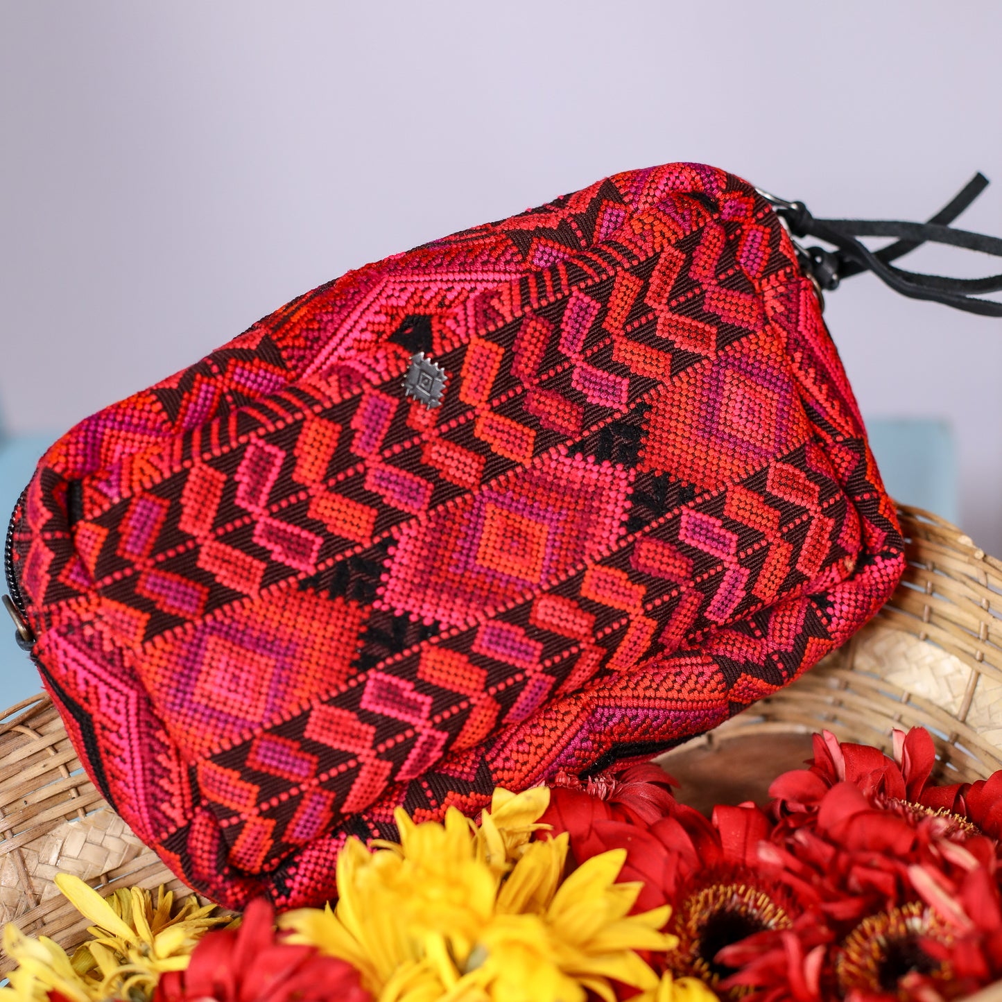 WANDER BAG - OOAK HUIPIL - BLACK - NO. 200593
