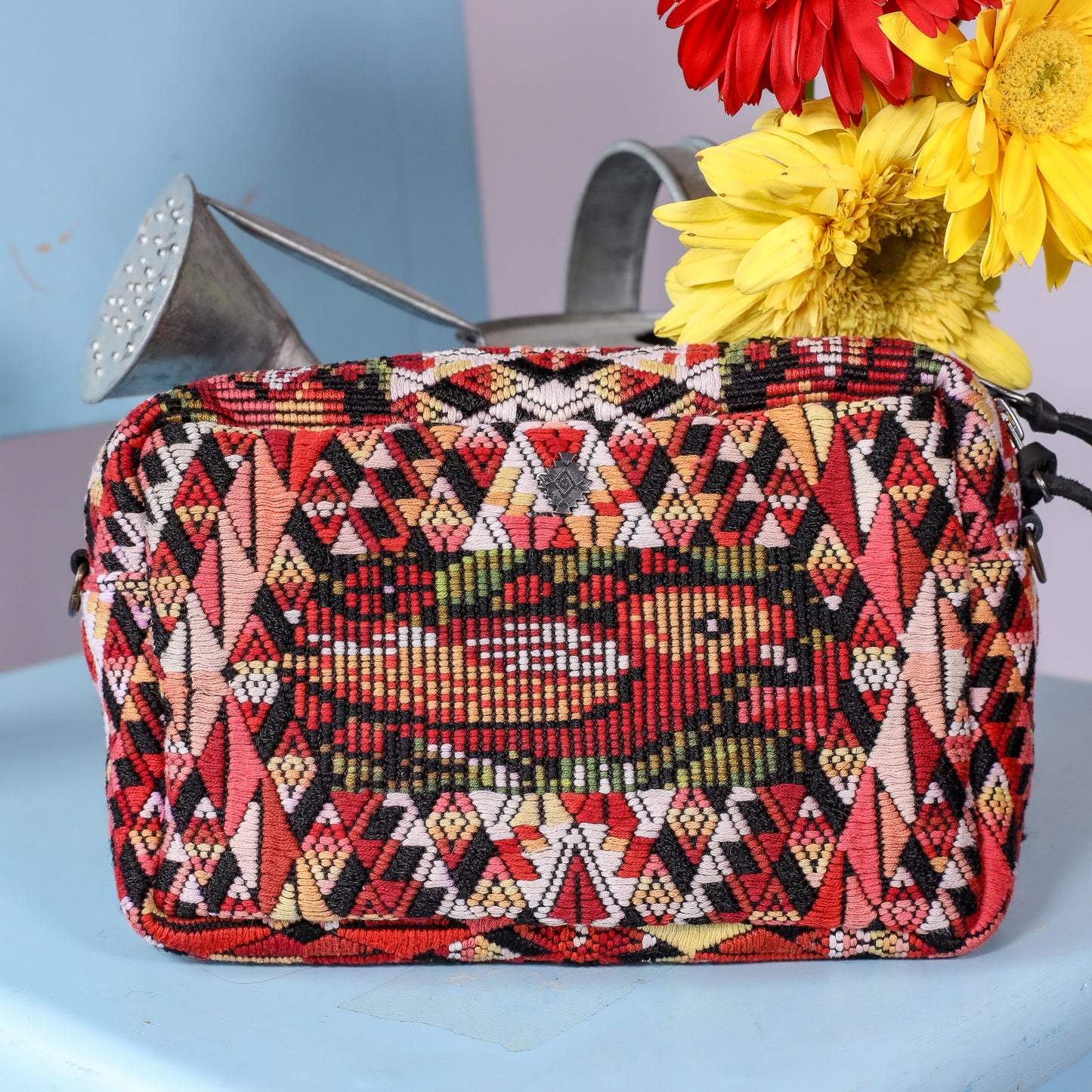 WANDER BAG - OOAK HUIPIL - BLACK - NO. 200595