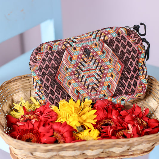 WANDER BAG - OOAK HUIPIL - BLACK - NO. 200591