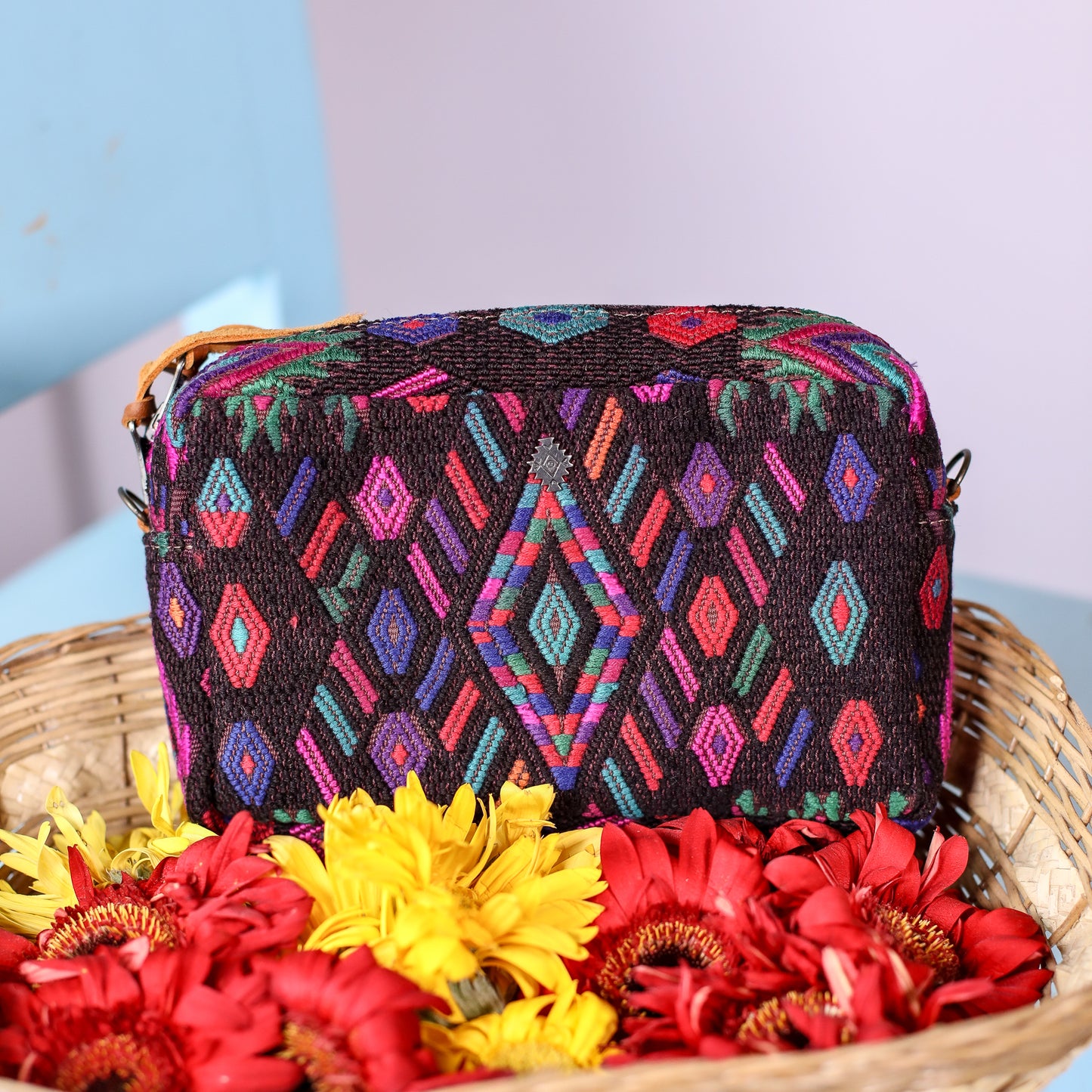 WANDER BAG - OOAK HUIPIL - CAFE - NO. 200583