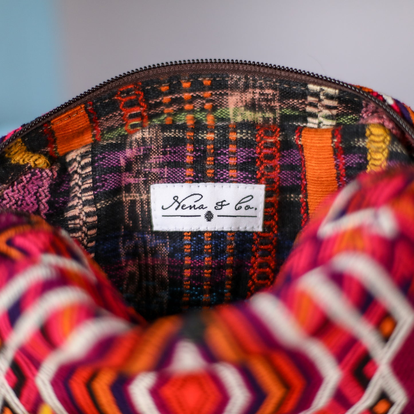 WANDER BAG - OOAK HUIPIL - CAFE - NO. 200580