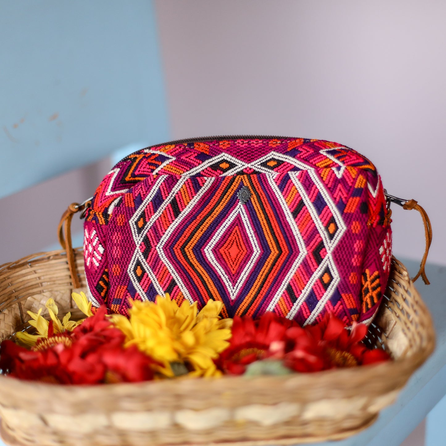 WANDER BAG - OOAK HUIPIL - CAFE - NO. 200580