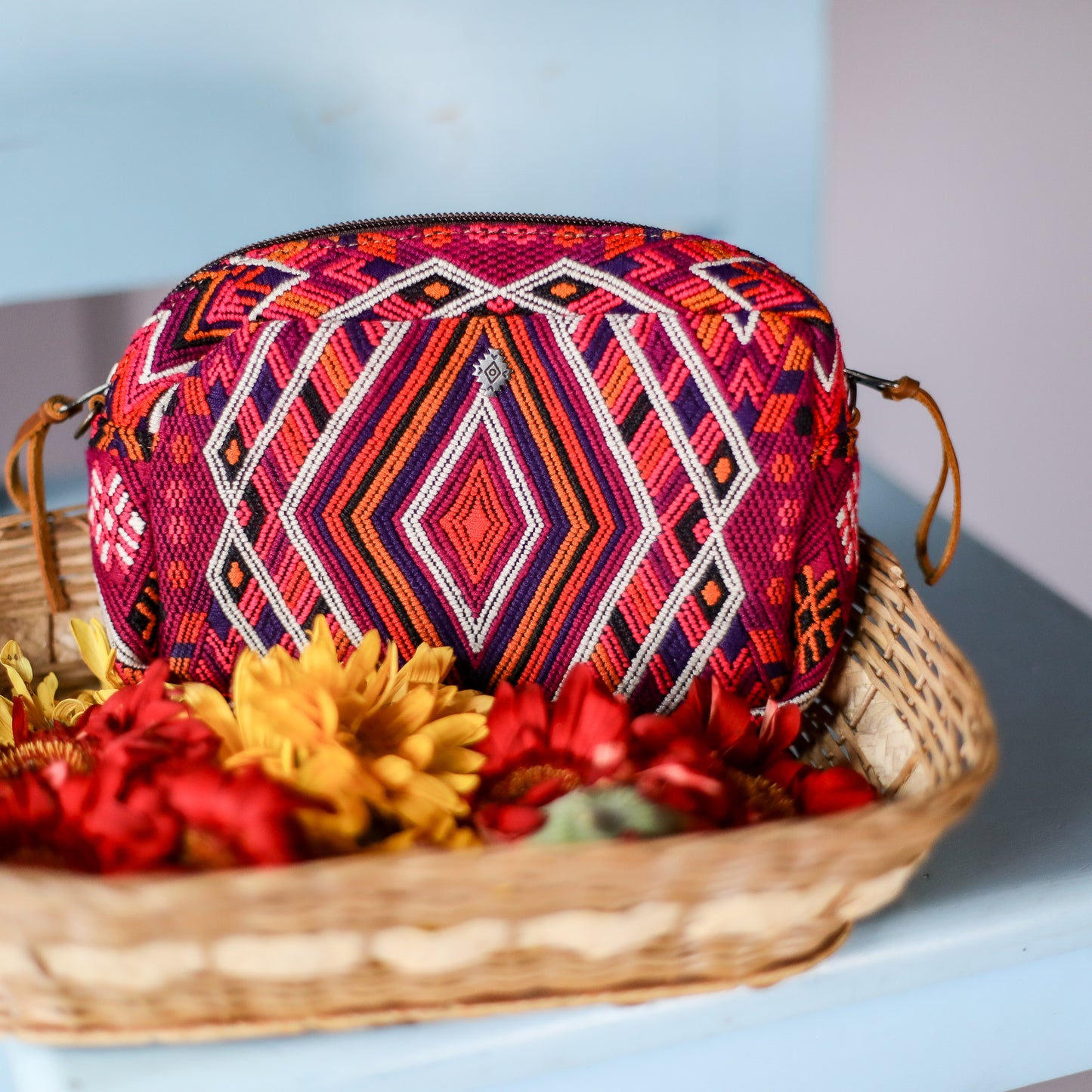 WANDER BAG - OOAK HUIPIL - CAFE - NO. 200580