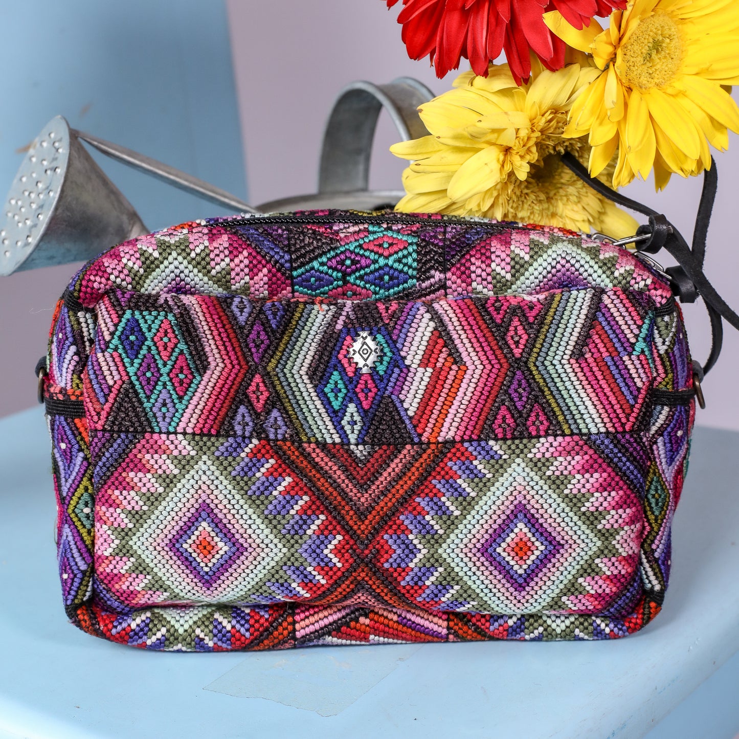 WANDER BAG - OOAK HUIPIL - BLACK - NO. 200596