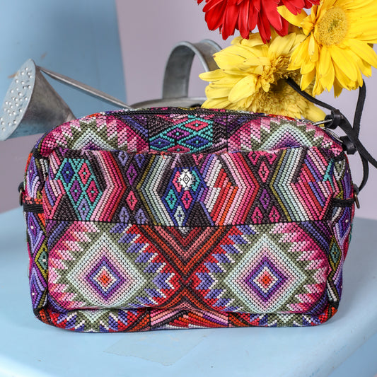 WANDER BAG - OOAK HUIPIL - BLACK - NO. 200596