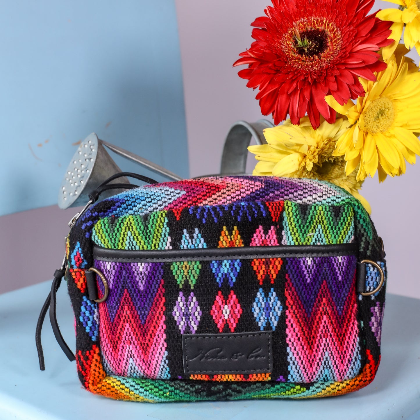 WANDER BAG - OOAK HUIPIL - BLACK - NO. 200597