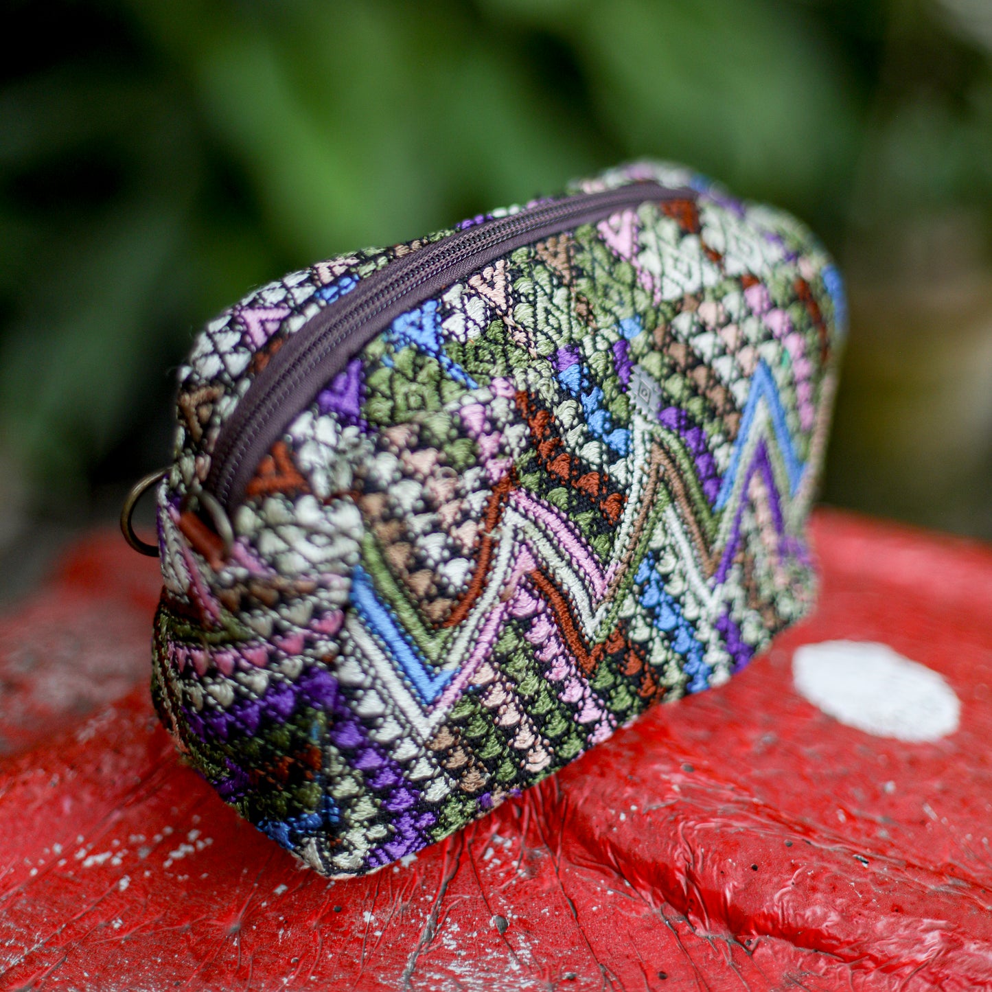 WANDER CROSSBODY SET - OOAK HUIPIL - COPPER - NO. 19335