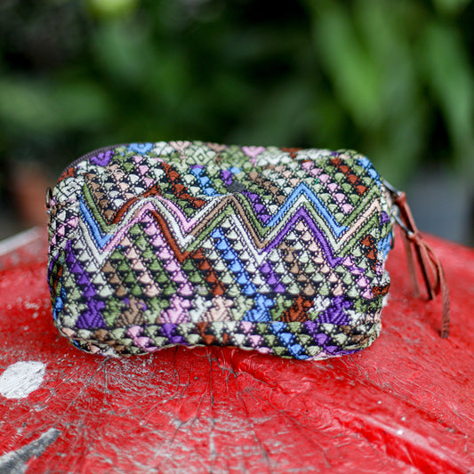 WANDER CROSSBODY SET - OOAK HUIPIL - COPPER - NO. 19335