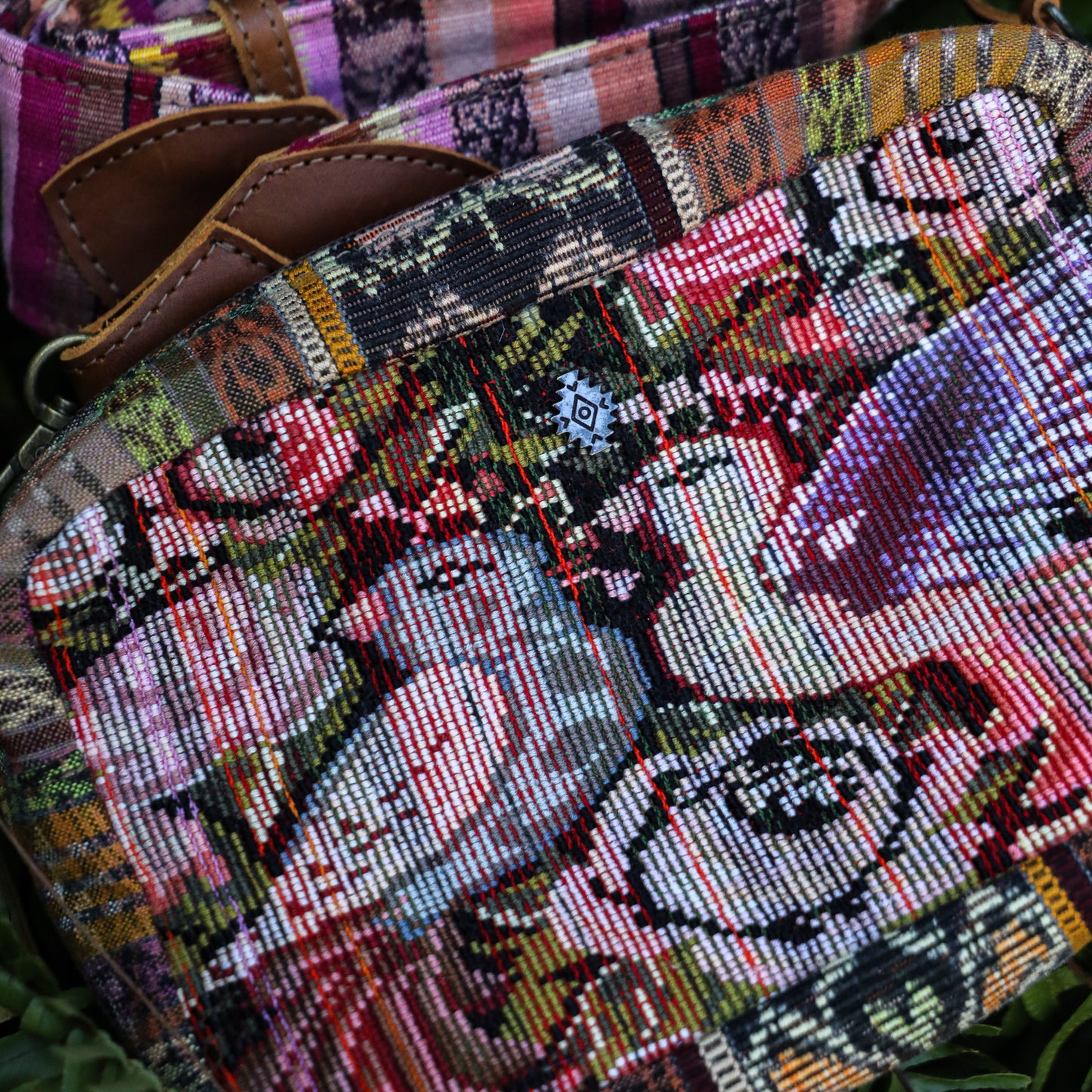 WANDER CROSSBODY SET - OOAK HUIPIL & CORTE - CAFE - NO. 200822