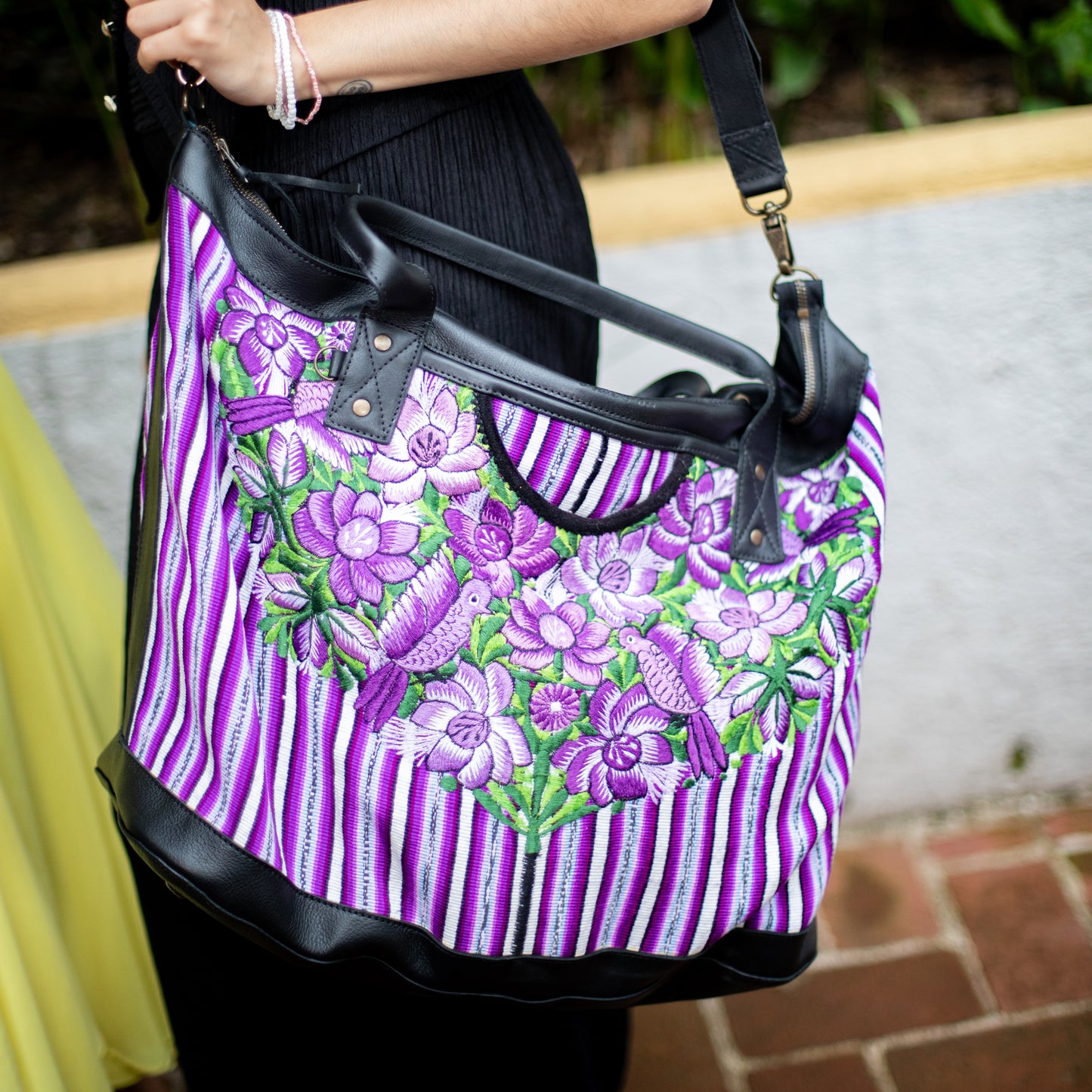 PERFECT WEEKENDER - OOAK HUIPIL - BLACK - NO. 18406