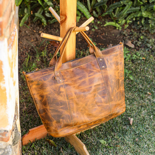 UPDATED PERFECT WEEKENDER - FULL LEATHER - WRANGLER